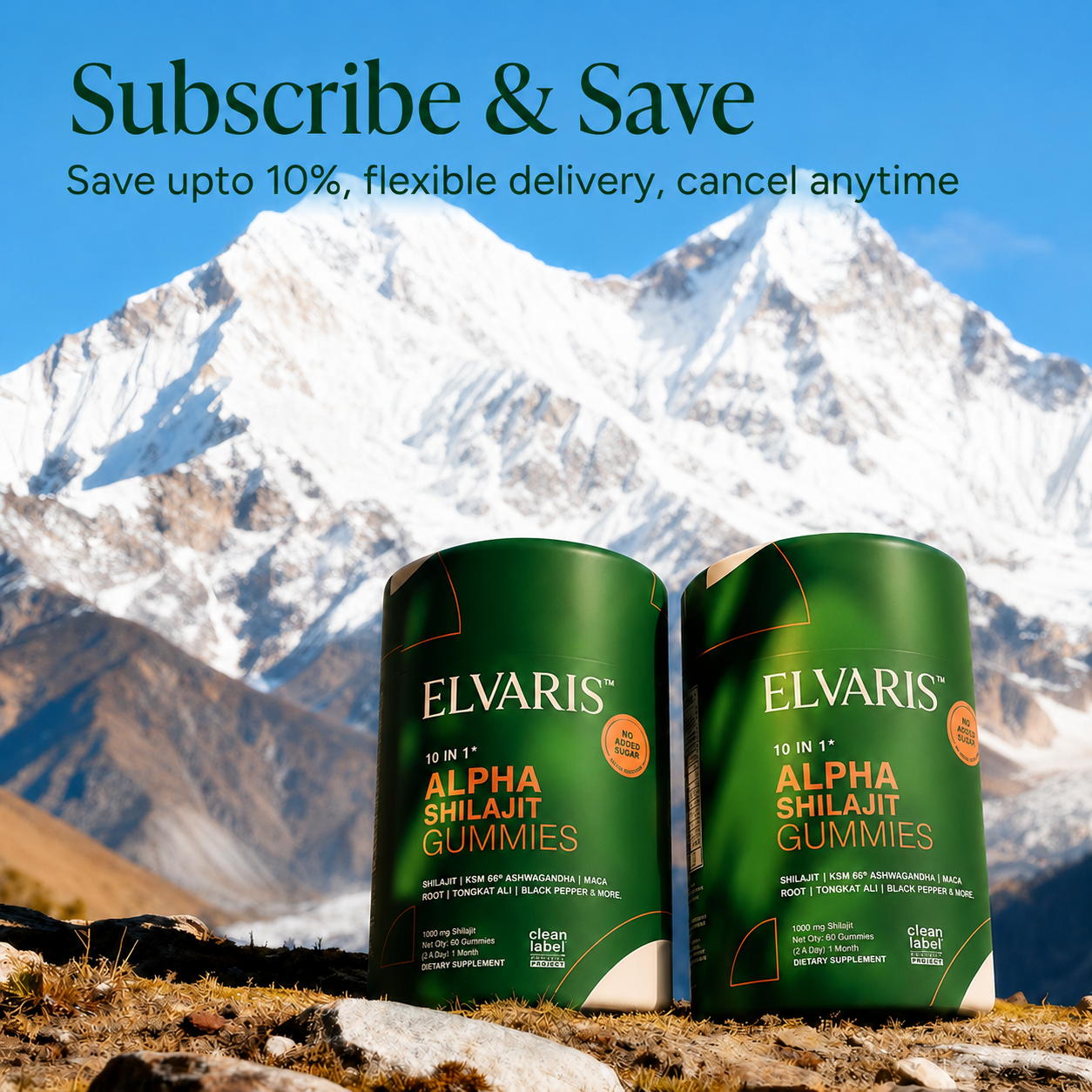 Elvaris™ Alpha Shilajit Gummies