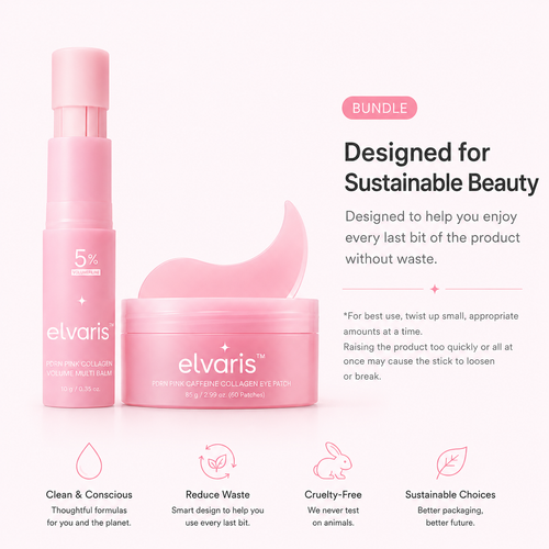 Elvaris™ PDRN Pink Collagen Volume Multi Balm Bundle