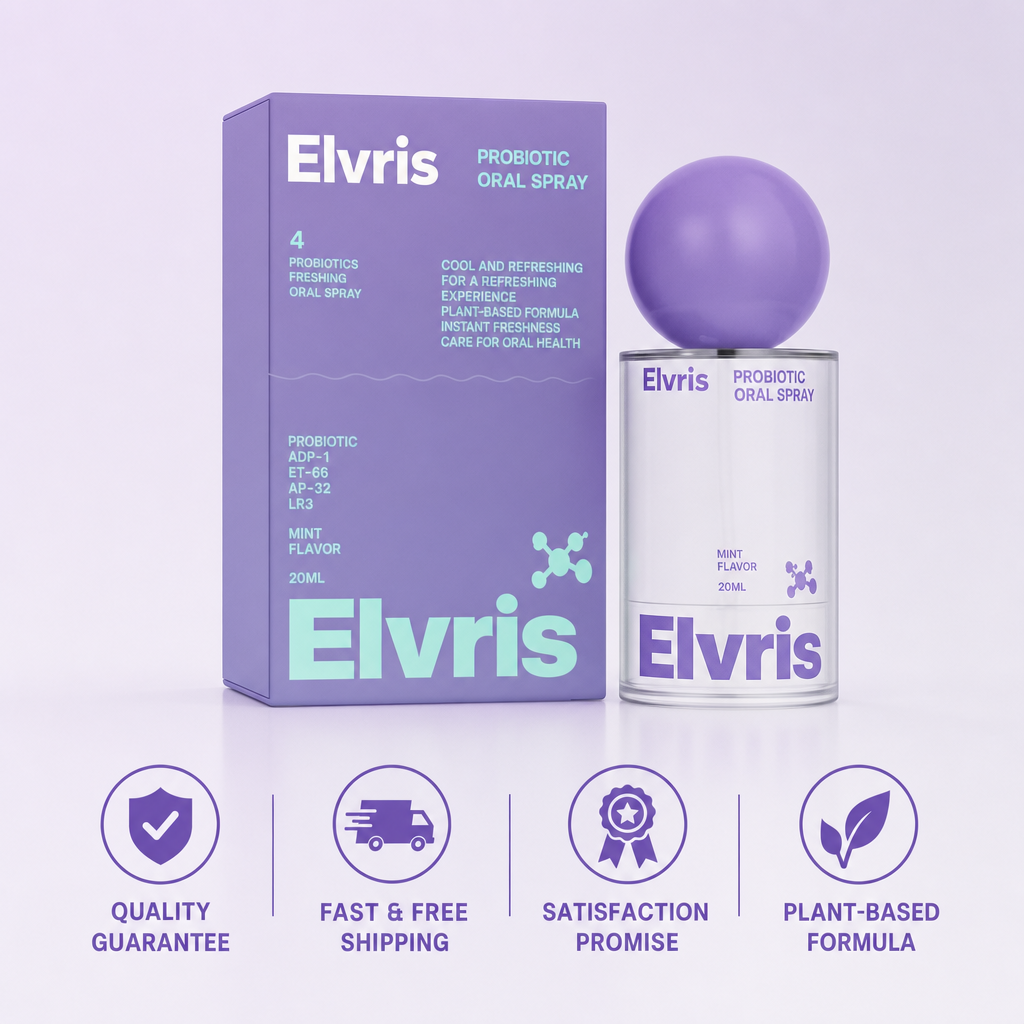 Elvris Probiotic Oral Spray 20ml - Fresh Breath & Oral Care