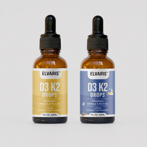 Elvaris™ D3 K2 Drops