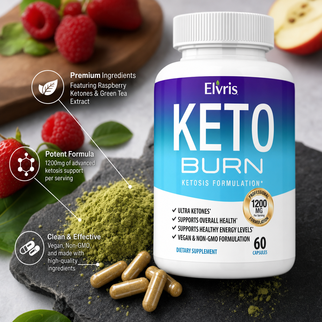 Elvris Keto Burn Supplement
