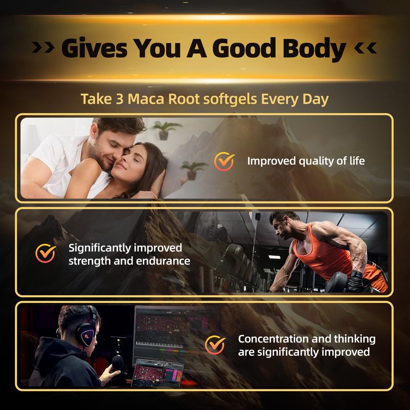 ELVARIS™ MACA Complejo Energético Para Hombres