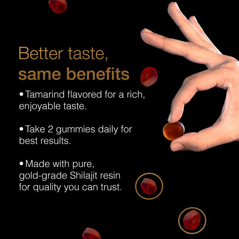 Elvaris™ Pure Himalayan Shilajit Gold Gummies