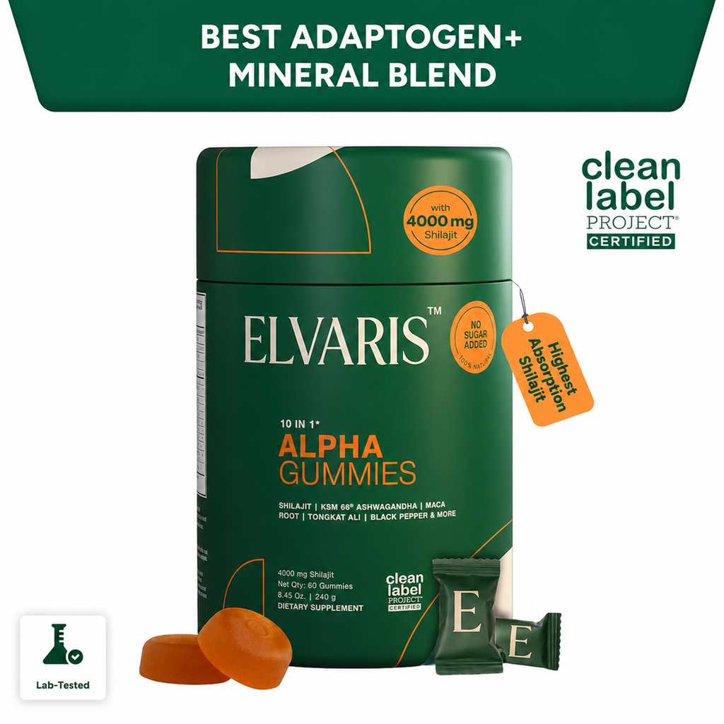 Elvaris™ Alpha Shilajit Gummies