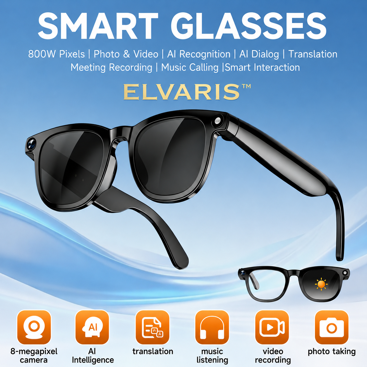 ELVARIS™ Smart Glasses