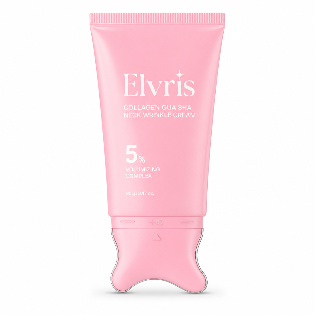 Elvris Collagen Gua Sha Neck Wrinkle Cream
