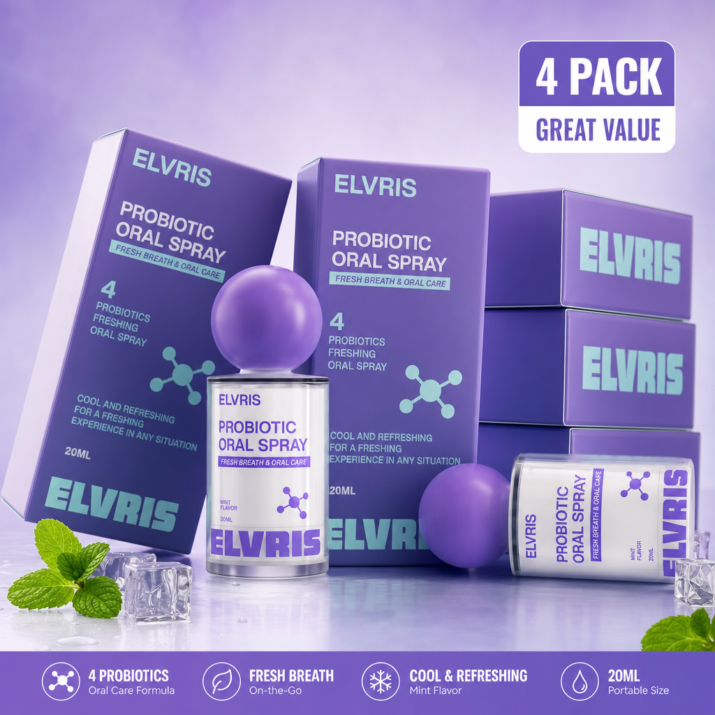 Elvris Probiotic Oral Spray 20ml - Fresh Breath & Oral Care