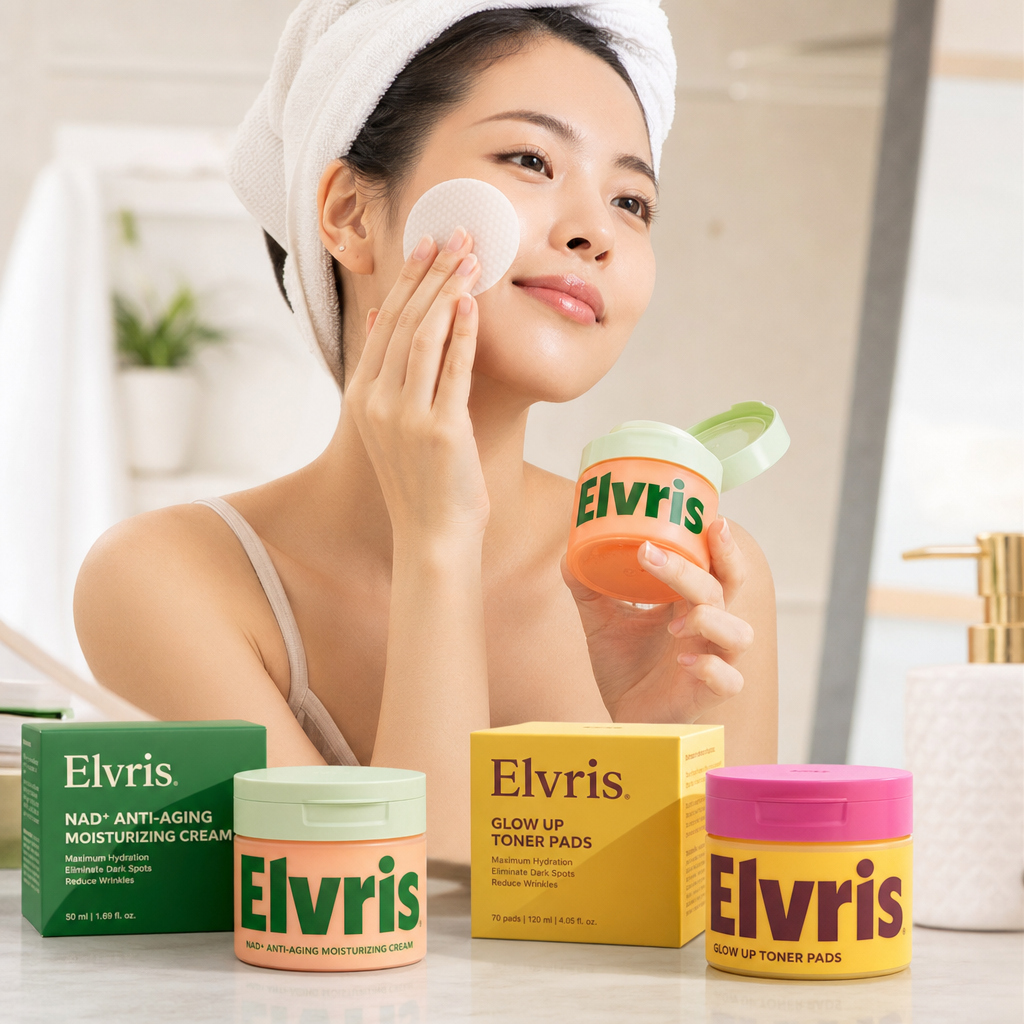 Elvris Korean Skincare Glow Up Bundle