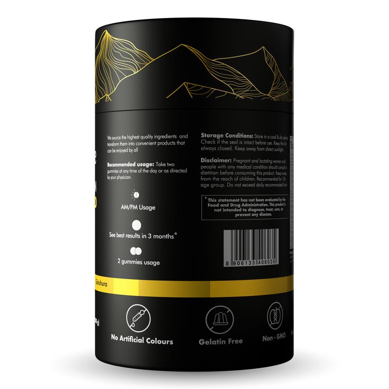 Elvaris™ Pure Himalayan Shilajit Gold Gummies