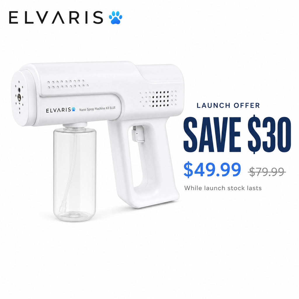 Elvaris Nano Sprayer — Launch Offer Save $30, $49.99
